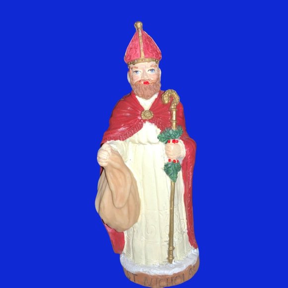 St Nicholas Santa 6 Inch Christmas Figurine - Picture 2 of 11